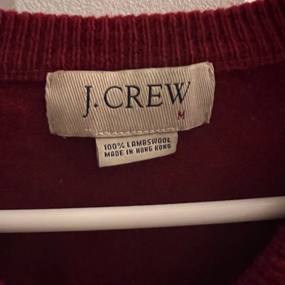 J. Crew wool men’s v-neck sweater - Picture 2 of 2
